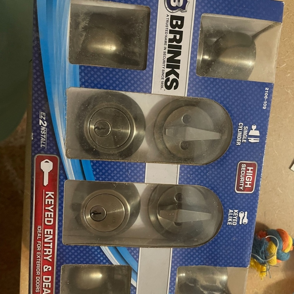 Brinks deadbolt key